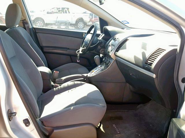 3N1AB6AP2BL601447 - 2011 NISSAN SENTRA 2.0 SILVER photo 5