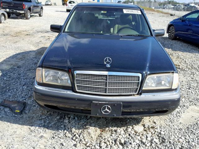 WDBHA28E5VF531970 - 1997 MERCEDES-BENZ C 280 BLACK photo 9