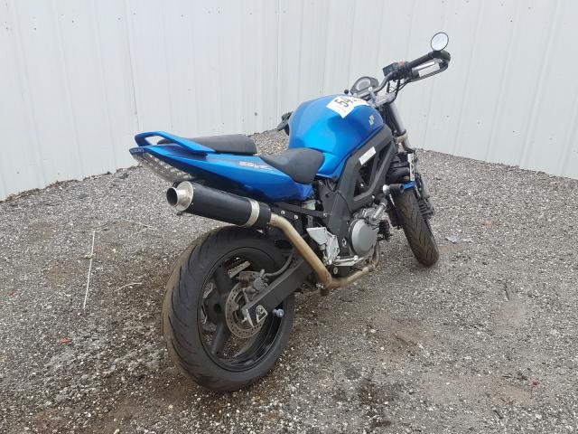 JS1VP53AX62102836 - 2006 SUZUKI SV650 BLUE photo 4