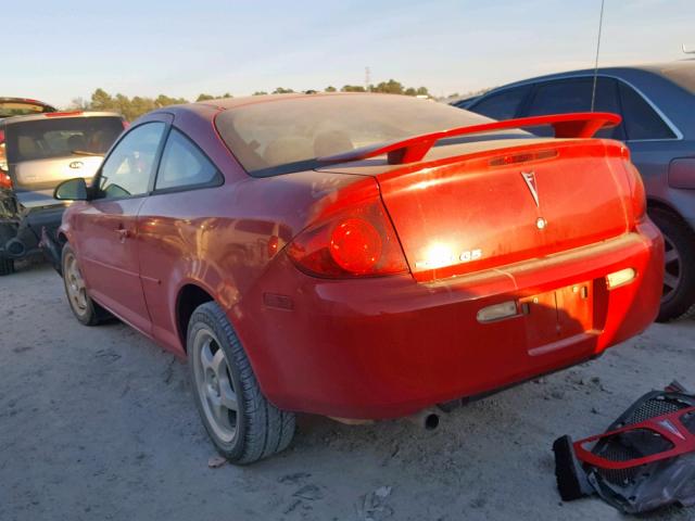 1G2AL15F577409034 - 2007 PONTIAC G5 RED photo 3