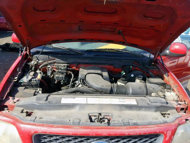 1FTDX1862VKA63785 - 1997 FORD F150 RED photo 7