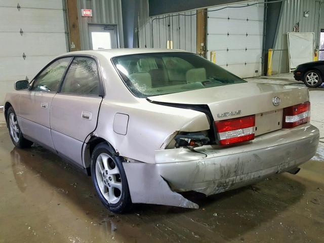 JT8BF28GX10339661 - 2001 LEXUS ES 300 BEIGE photo 3