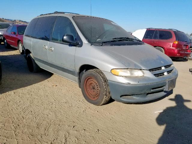 2B4GP45R2YR713344 - 2000 DODGE CARAVAN SE GREEN photo 1