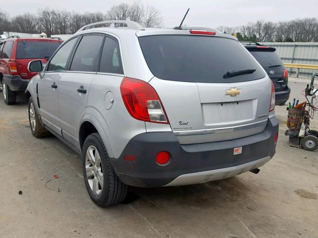 3GNAL2EK0ES578172 - 2014 CHEVROLET CAPTIVA LS 银色 照片 3