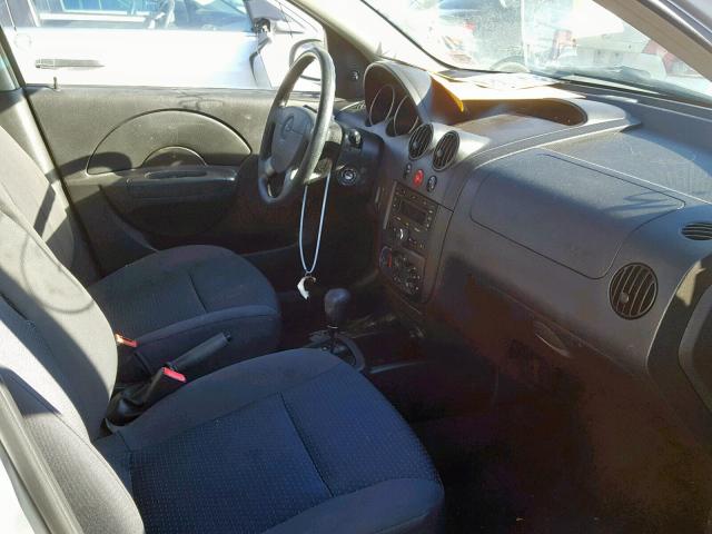 KL1TD69616B642680 - 2006 CHEVROLET AVEO BASE ვერცხლისფერი ფოტო 5