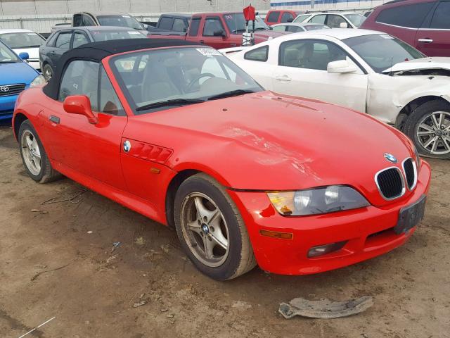 4USCH7326WLD15854 - 1998 BMW Z3 1.9 RED photo 1