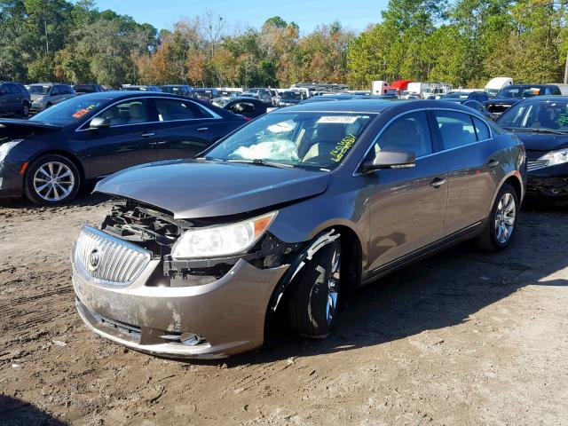 1G4GC5EG2AF234739 - 2010 BUICK LACROSSE C GRAY photo 2