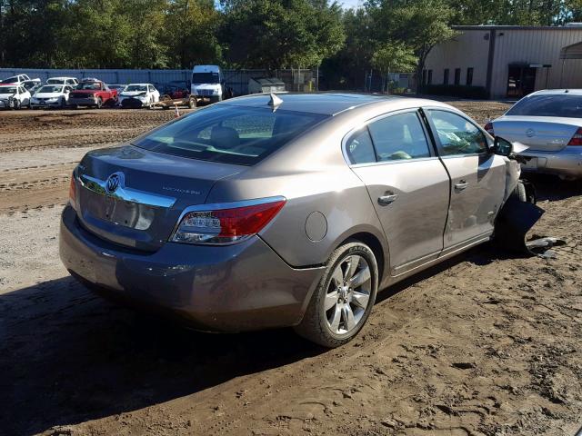 1G4GC5EG2AF234739 - 2010 BUICK LACROSSE C GRAY photo 4