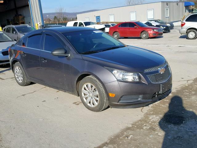 1G1PC5SH0B7147508 - 2011 CHEVROLET CRUZE LS GRAY photo 1