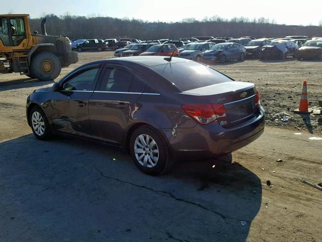 1G1PC5SH0B7147508 - 2011 CHEVROLET CRUZE LS GRAY photo 3