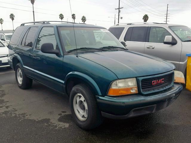 1GKCS13W5W2529426 - 1998 GMC JIMMY GREEN photo 1