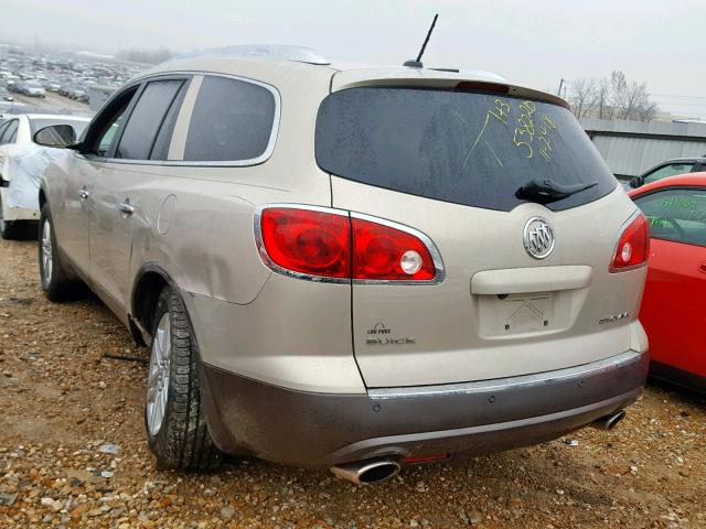 5GAKRAEDXCJ329921 - 2012 BUICK ENCLAVE TAN photo 3