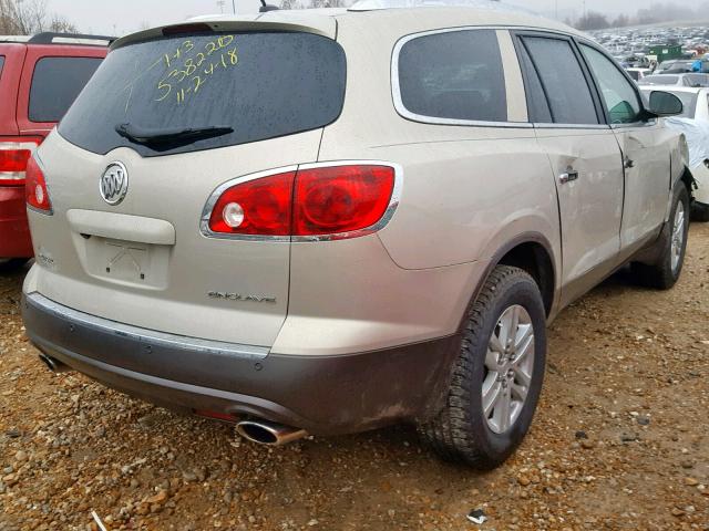 5GAKRAEDXCJ329921 - 2012 BUICK ENCLAVE TAN photo 4