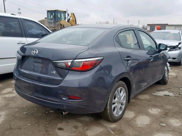 3MYDLBZV8GY146036 - 2016 TOYOTA SCION IA GRAY photo 4