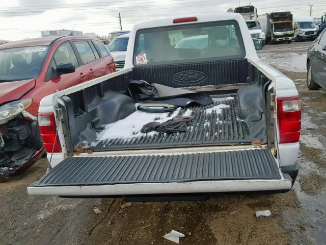 1FTYR10D55PA35553 - 2005 FORD RANGER WHITE photo 6