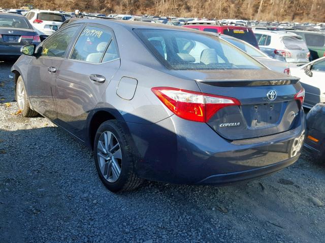 2T1BPRHE8EC207063 - 2014 TOYOTA COROLLA EC 石墨色 照片 3