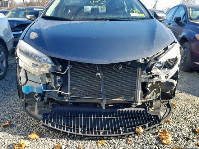 2T1BPRHE8EC207063 - 2014 TOYOTA COROLLA EC 石墨色 照片 9