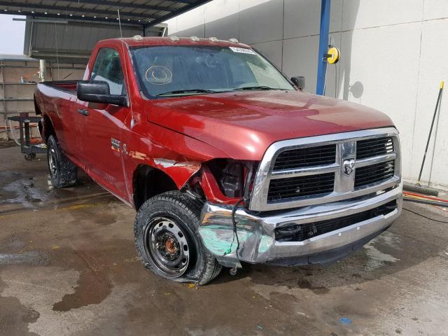 3C6LD5ALXCG245984 - 2012 DODGE RAM 2500 S მუქწითელი ფოტო 1