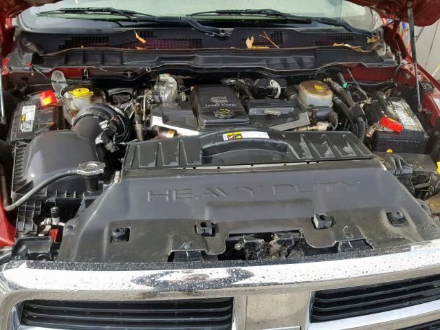 3C6LD5ALXCG245984 - 2012 DODGE RAM 2500 S მუქწითელი ფოტო 7
