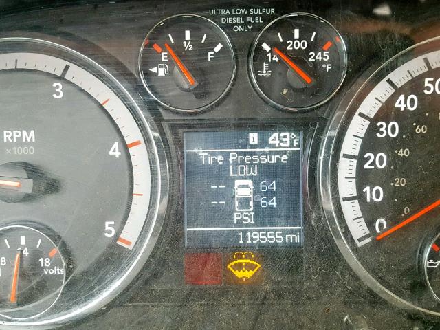 3C6LD5ALXCG245984 - 2012 DODGE RAM 2500 S მუქწითელი ფოტო 8