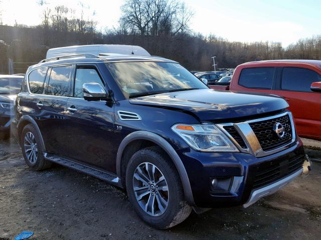 JN8AY2ND2J9056169 - 2018 NISSAN ARMADA SV BLUE photo 1