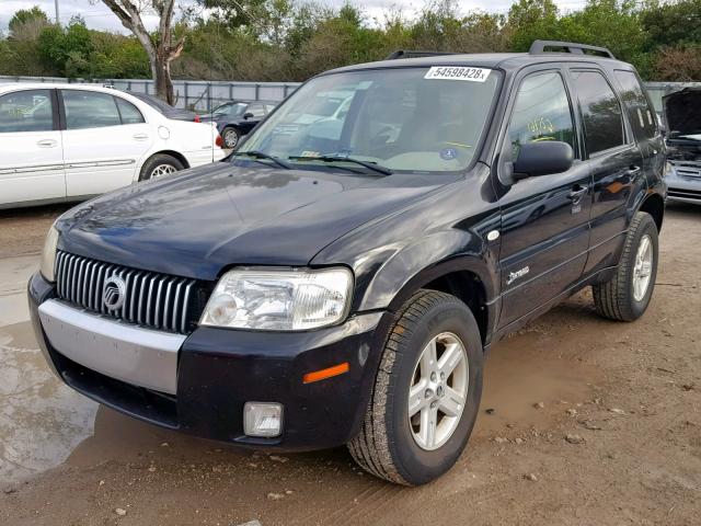 4M2CU39HX7KJ02328 - 2007 MERCURY MARINER HE BLACK photo 2