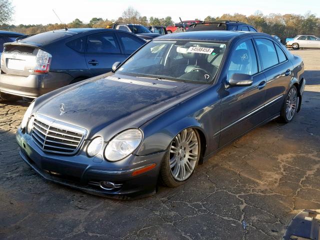 WDBUF56X07B069303 - 2007 MERCEDES-BENZ E 350 GRAY photo 2