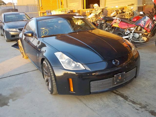 JN1AZ34D76M311549 - 2006 NISSAN 350Z COUPE BLACK photo 1