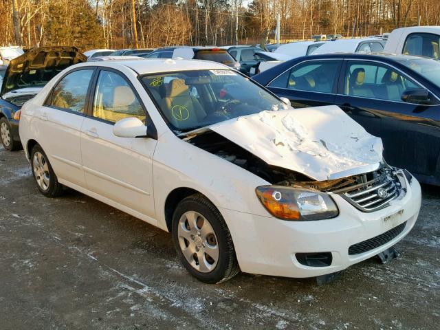 KNAFE221895657946 - 2009 KIA SPECTRA EX WHITE photo 1