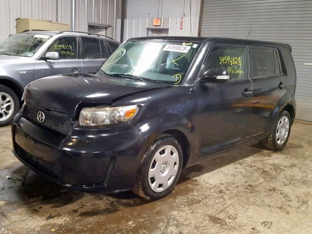 JTLKE50E881012619 - 2008 TOYOTA SCION XB Қара фото 2