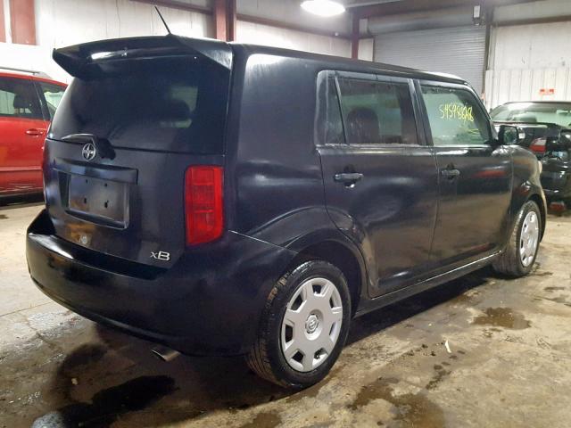 JTLKE50E881012619 - 2008 TOYOTA SCION XB Қара фото 4