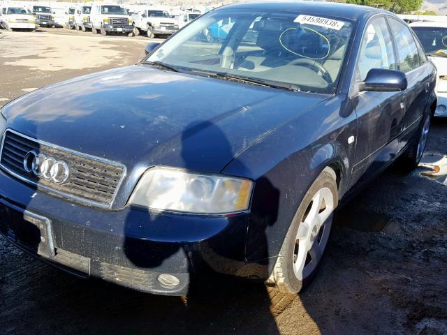 WAULT64BX4N086569 - 2004 AUDI A6 3.0 QUA BLUE photo 2