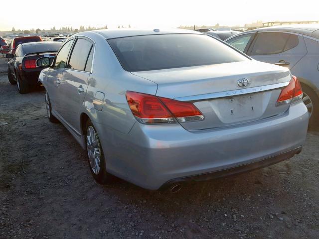 4T1BK3DB7BU380669 - 2011 TOYOTA AVALON BAS Argent photo 3
