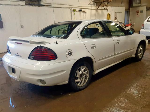 1G2NF52E64M538926 - 2004 PONTIAC GRAND AM S WHITE photo 4