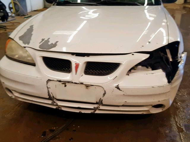 1G2NF52E64M538926 - 2004 PONTIAC GRAND AM S WHITE photo 9