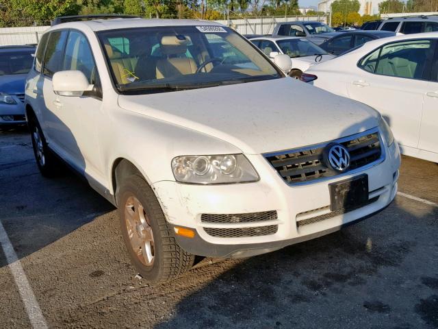 WVGZG77L96D046340 - 2006 VOLKSWAGEN TOUAREG 3. WHITE photo 1