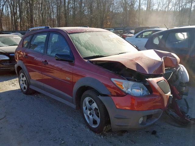 5Y2SL65836Z420521 - 2006 PONTIAC VIBE RED photo 1