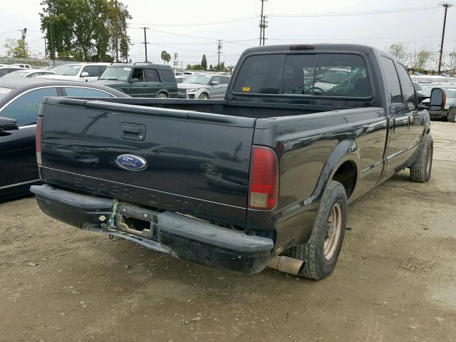 1FTSW30PX3EB77765 - 2003 FORD F350 SRW S BLACK photo 4