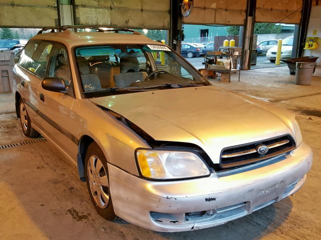 4S3BH635026310032 - 2002 SUBARU LEGACY L SILVER photo 1