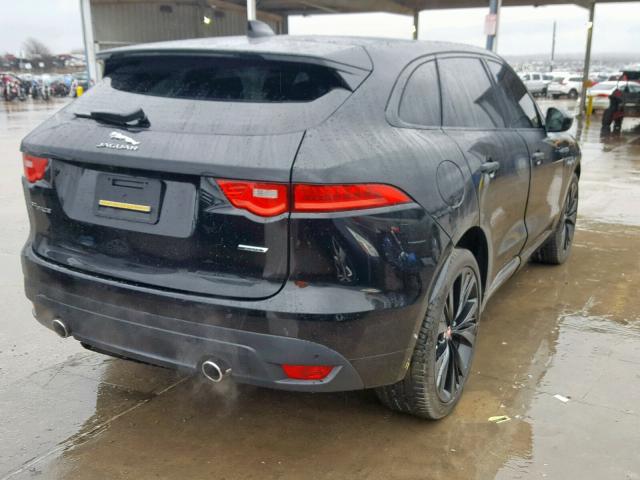 SADCL2BV7HA071893 - 2017 JAGUAR F-PACE R - BLACK photo 4