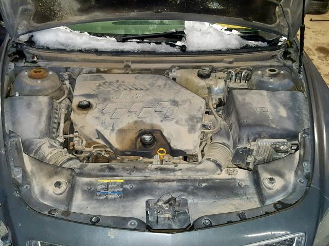 1G1ZG57N294216285 - 2009 CHEVROLET MALIBU LS BLUE photo 7
