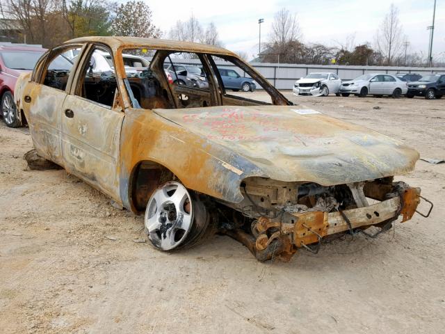 1G1NE52J52M629624 - 2002 CHEVROLET MALIBU LS Այրված լուսանկար 1