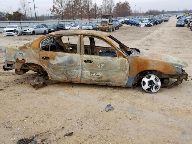 1G1NE52J52M629624 - 2002 CHEVROLET MALIBU LS Այրված լուսանկար 10