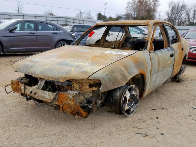 1G1NE52J52M629624 - 2002 CHEVROLET MALIBU LS Այրված լուսանկար 2