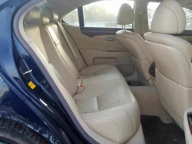 JTHCL5EF5B5010025 - 2011 LEXUS LS 460 BLUE photo 6