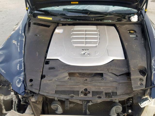 JTHCL5EF5B5010025 - 2011 LEXUS LS 460 BLUE photo 7