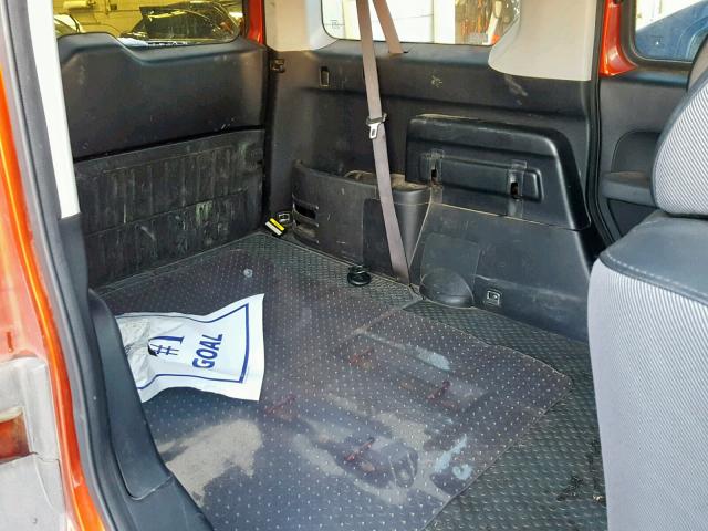 5J6YH28584L019885 - 2004 HONDA ELEMENT EX ORANGE photo 6