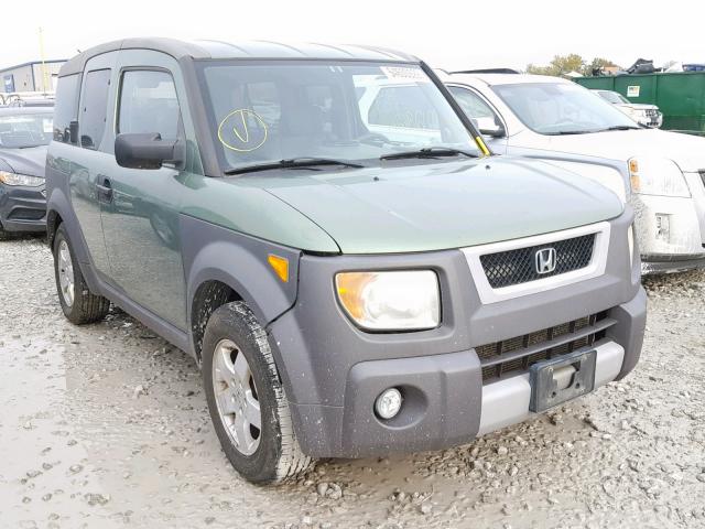 5J6YH28514L006461 - 2004 HONDA ELEMENT EX GREEN photo 1