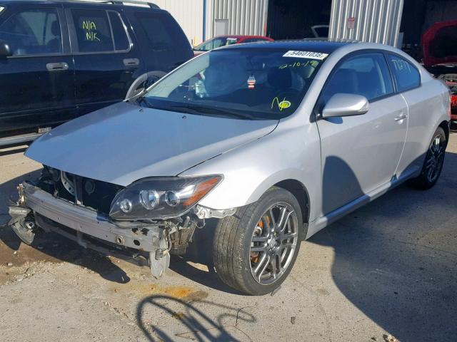 JTKDE3B70A0316216 - 2010 TOYOTA SCION TC 银色 照片 2