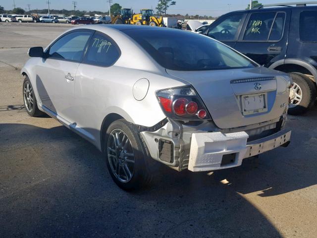 JTKDE3B70A0316216 - 2010 TOYOTA SCION TC 银色 照片 3